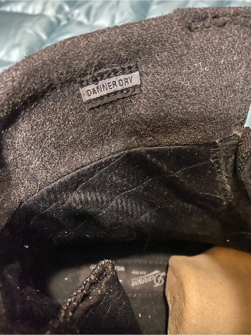 NWOT Danner Artic 600 Zip Men's Black Suede Waterproof Hiking Boots Sz 9.5.